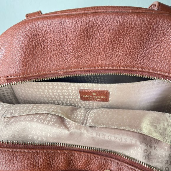 Kate Spade Brown Leather Backpack main image 8